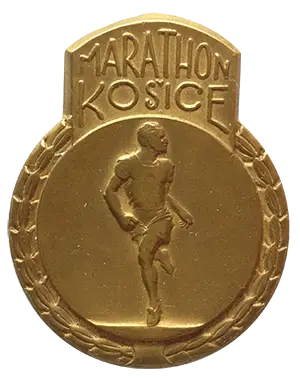 Kosice Peace Marathon coins 